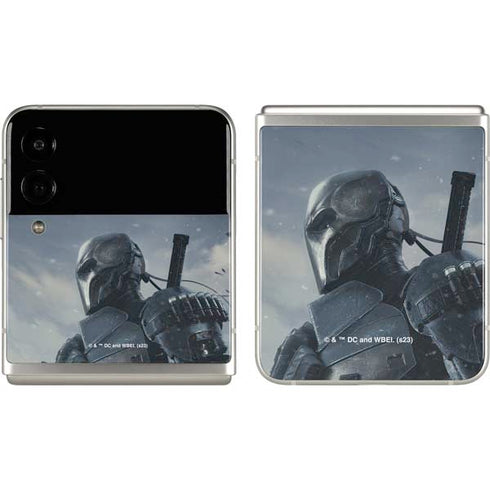 DC Comics Arkham Origins Deathstroke Galaxy Z Flip3 5G Skin